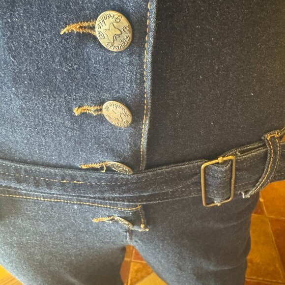 Frankie B. Vintage 90s Denim Jumpsuit | Medium - Picture 10 of 15